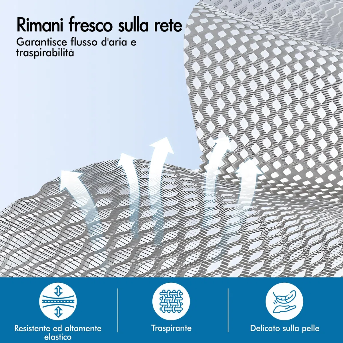 ALFORDSON Sedia da Ufficio Scrivania Ergonomica, Con Braccioli Pieghevoli, Sedile Imbottito e Schienale in Rete Traspirante, Girevole con Ruote, Funzione Oscillante, Portata 180 kg(Bianca e grigia)