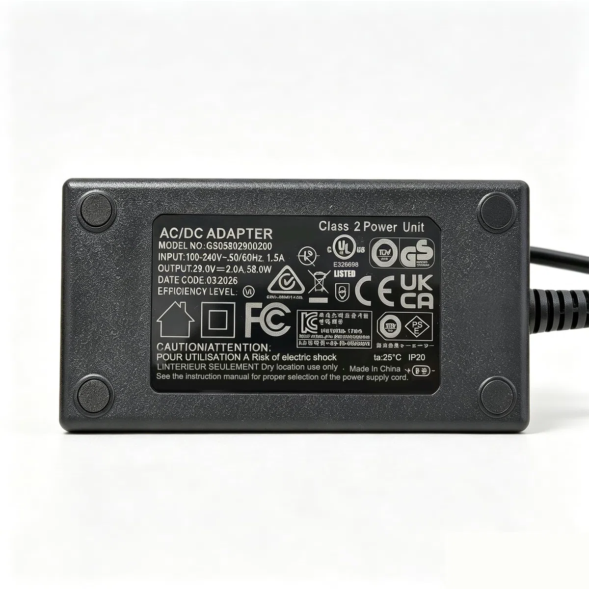 Alimentatore per Poltrona Reclinabile Elettrica 29 V 2 A kddy008b | Trasformatore di Alimentazione, Poltrona elevabile elettrica, Cavo alimentazione a muro
