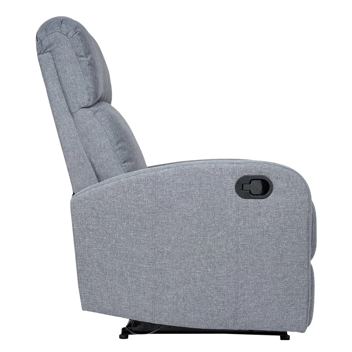 Gremium Poltrona Relax Reclinabile a Letto Con Seduta Ergonomica In Tessuto, Schienale Regolabile e Doppio Cuscino Per Arredo Salotto, Soggiorno e Ufficio