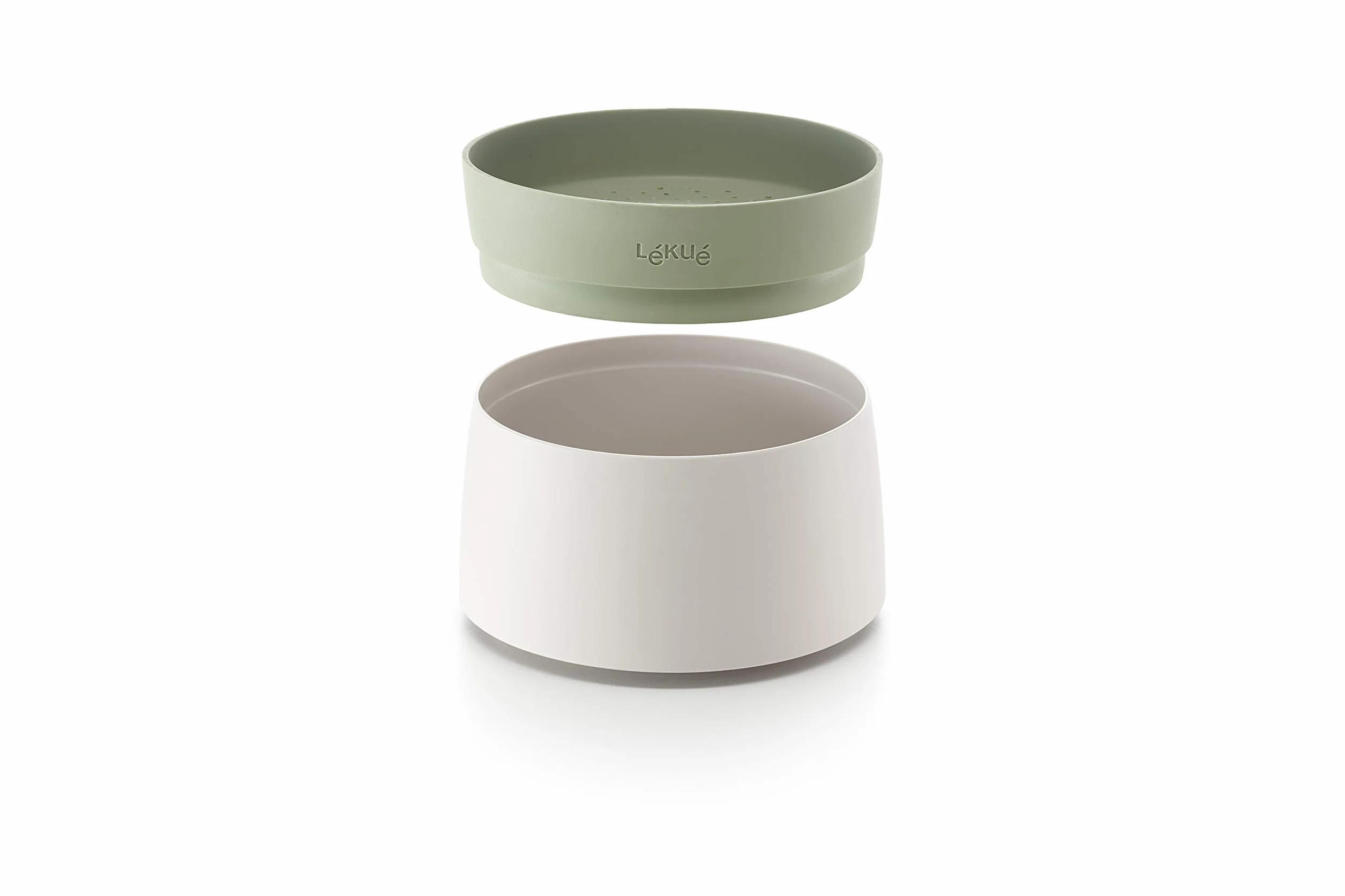 Lékué Contenitore per Cucinare Chinoa, Riso e Cereali, Plastica Silicone, Verde, Unico