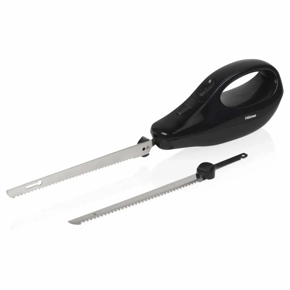 Coltello elettrico Tristar EM-2107-2 lame in acciaio inox incluse - Per tagliare pane, carne e cibi surgelati