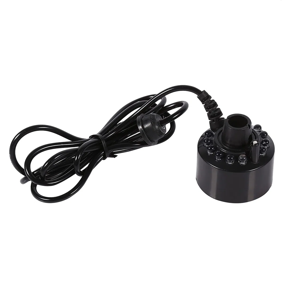 Mini Nebulizzatore per Laghetto da Interno 24V LED Mist Maker per l'abbellimento di Rock Pot