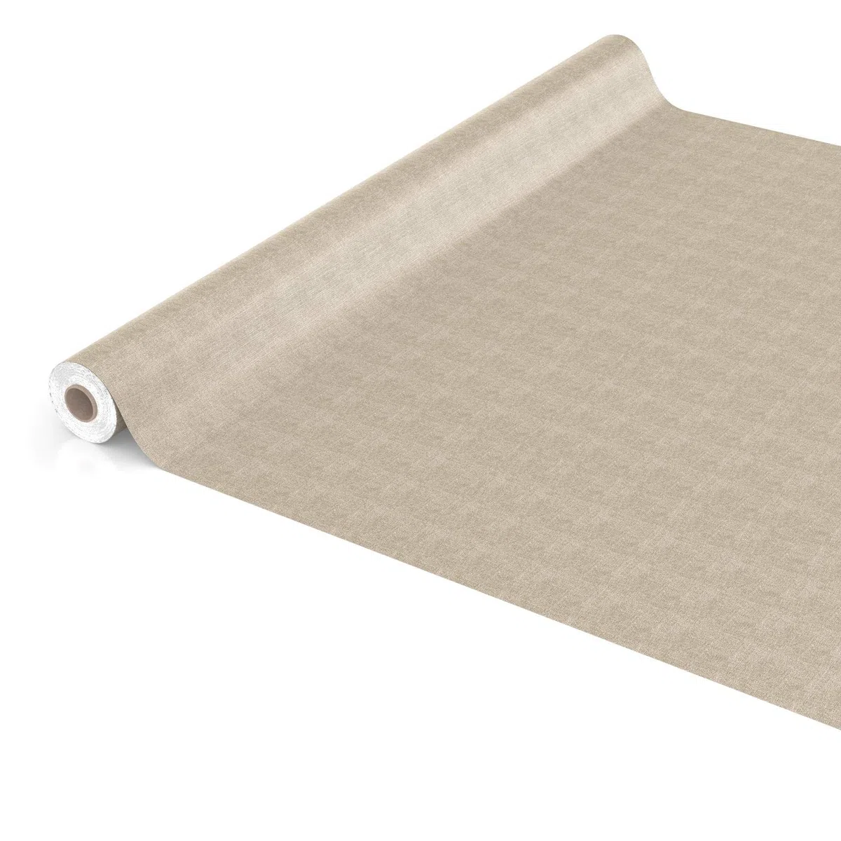 ANRO - Tovaglia cerata, lavabile, effetto lino, ovale, 240 x 140 cm, 140 x 240 cm, colore: beige
