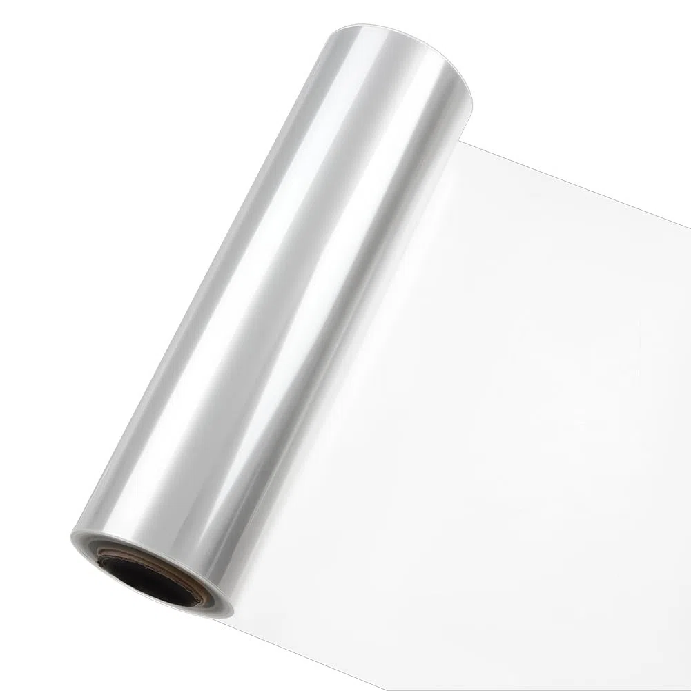 BENECREAT Fogli di Plastica per Stencil 30Mx30cm, Rotoli di Fogli di Acetato Da 4 mil, Rotolo di Carta per Stencil In PET per Macchina Da Taglio Artigianale, Materiale Modello Trasparente