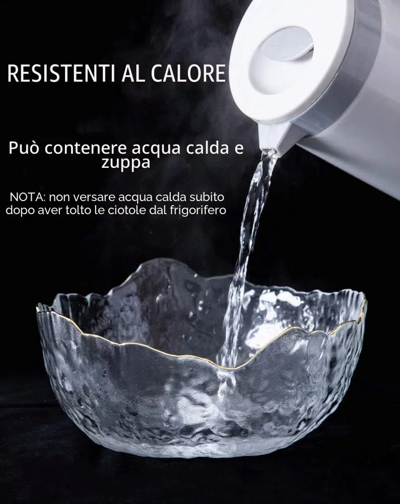 Glasseam Set Da 3 Ciotole In Vetro Set Di 3 Insalatiere Per Affumicare Grigie Fumose Scodella Per Zuppa Profonda Per Zuppa Dessert Da Frutta Pasta Curry Popcorn Cereale Completo Da Impastare