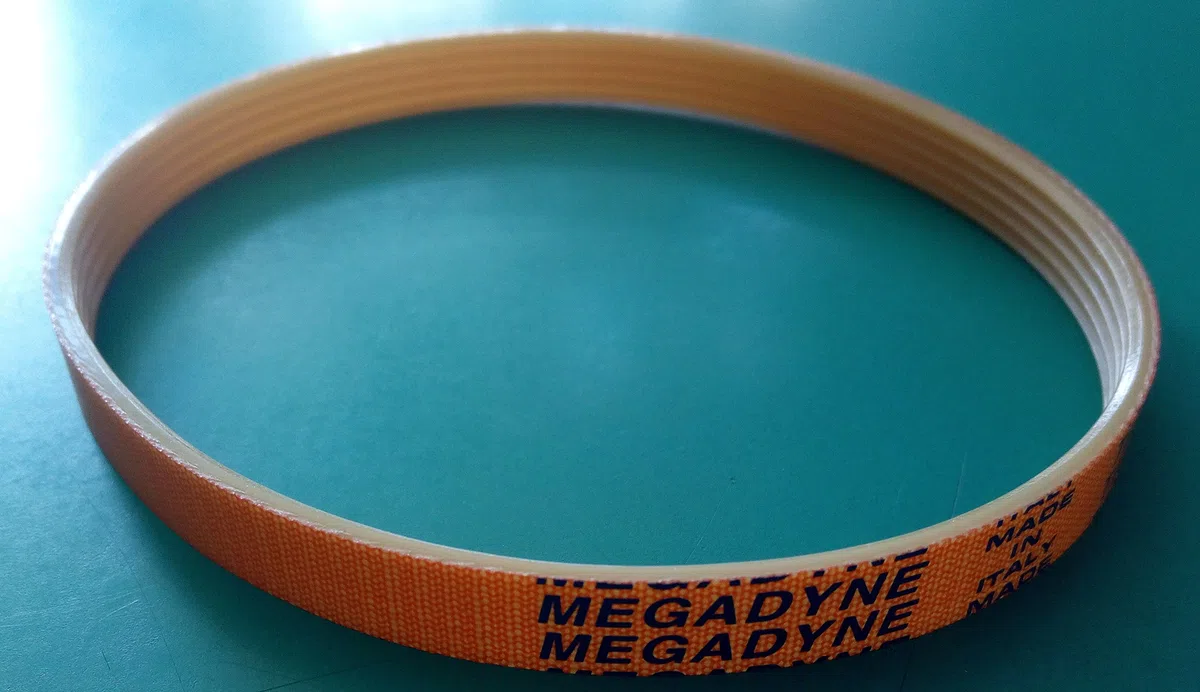 Cinghia Megadyne per affettatrice professionale TB2-330 - 5 poly V made in Italy