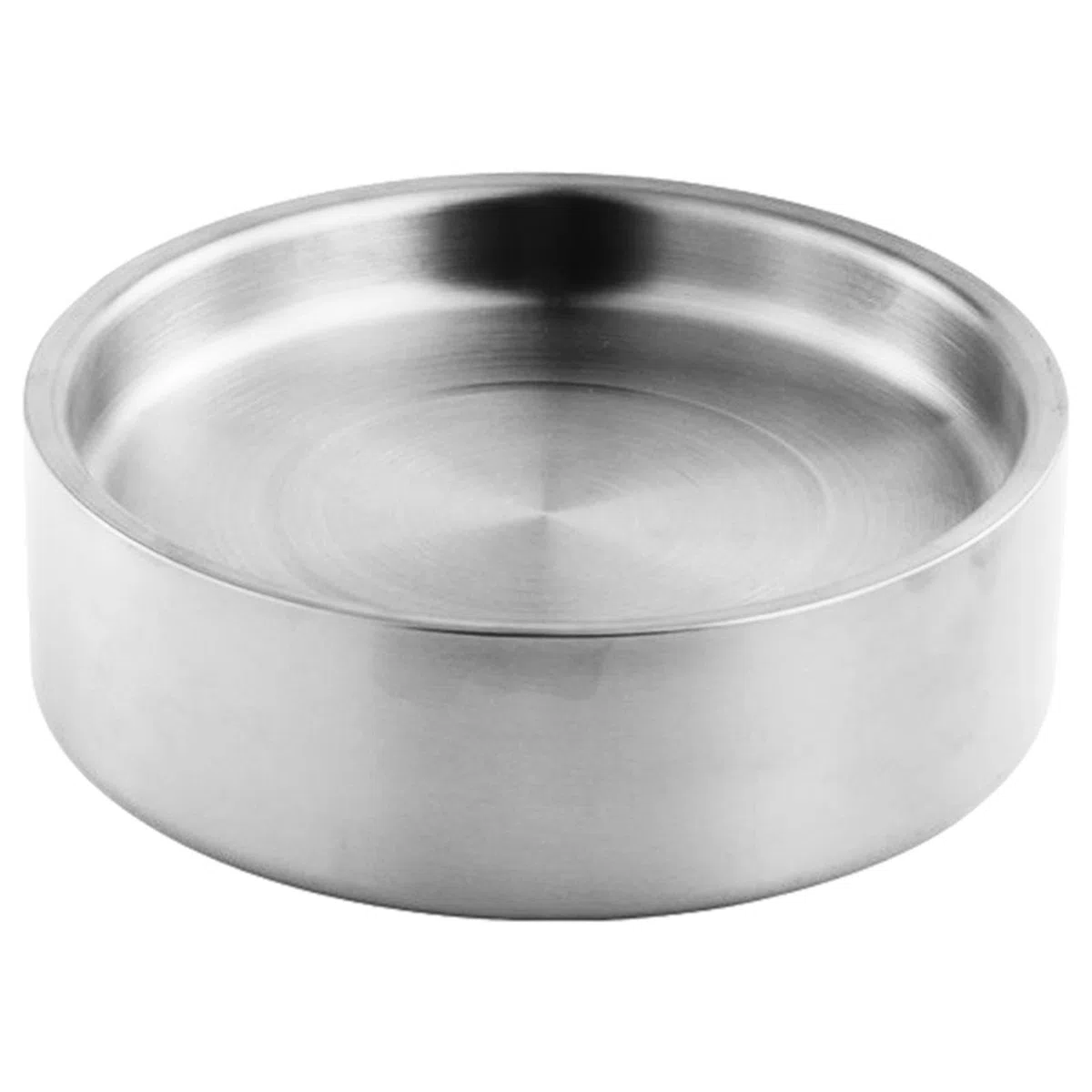 Ciotola refrigerante, ciotola per servire il ghiaccio, mantiene i piatti da portata freddi in acciaio inossidabile, insalata per esterni, multiuso, portatile, per bevande, feste, bar, salsa, cibo