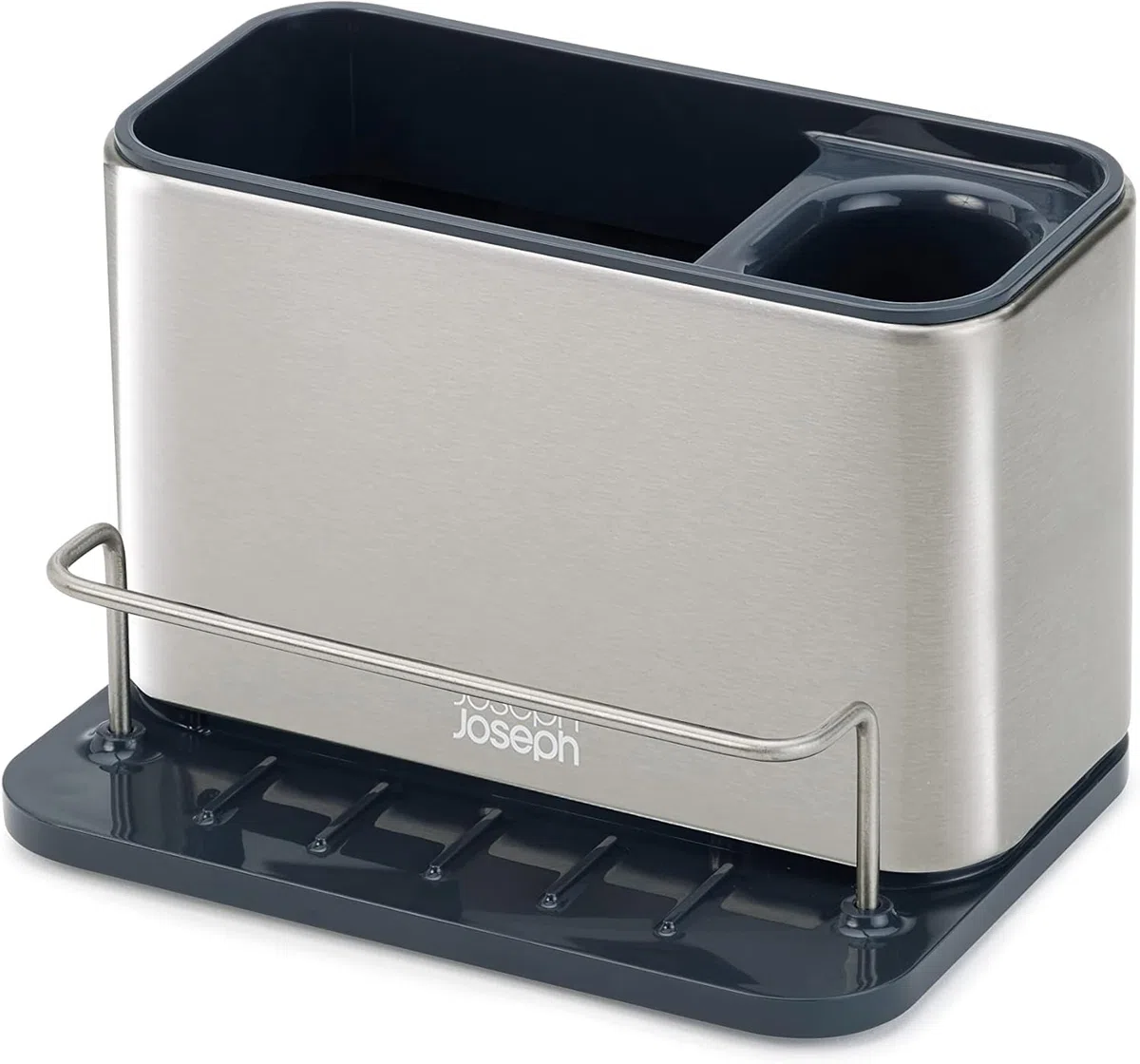 Joseph Joseph Surface Organizer per Lavello da cucina, Cestello Porta Spugne, Detersivo, Acciaio Inox