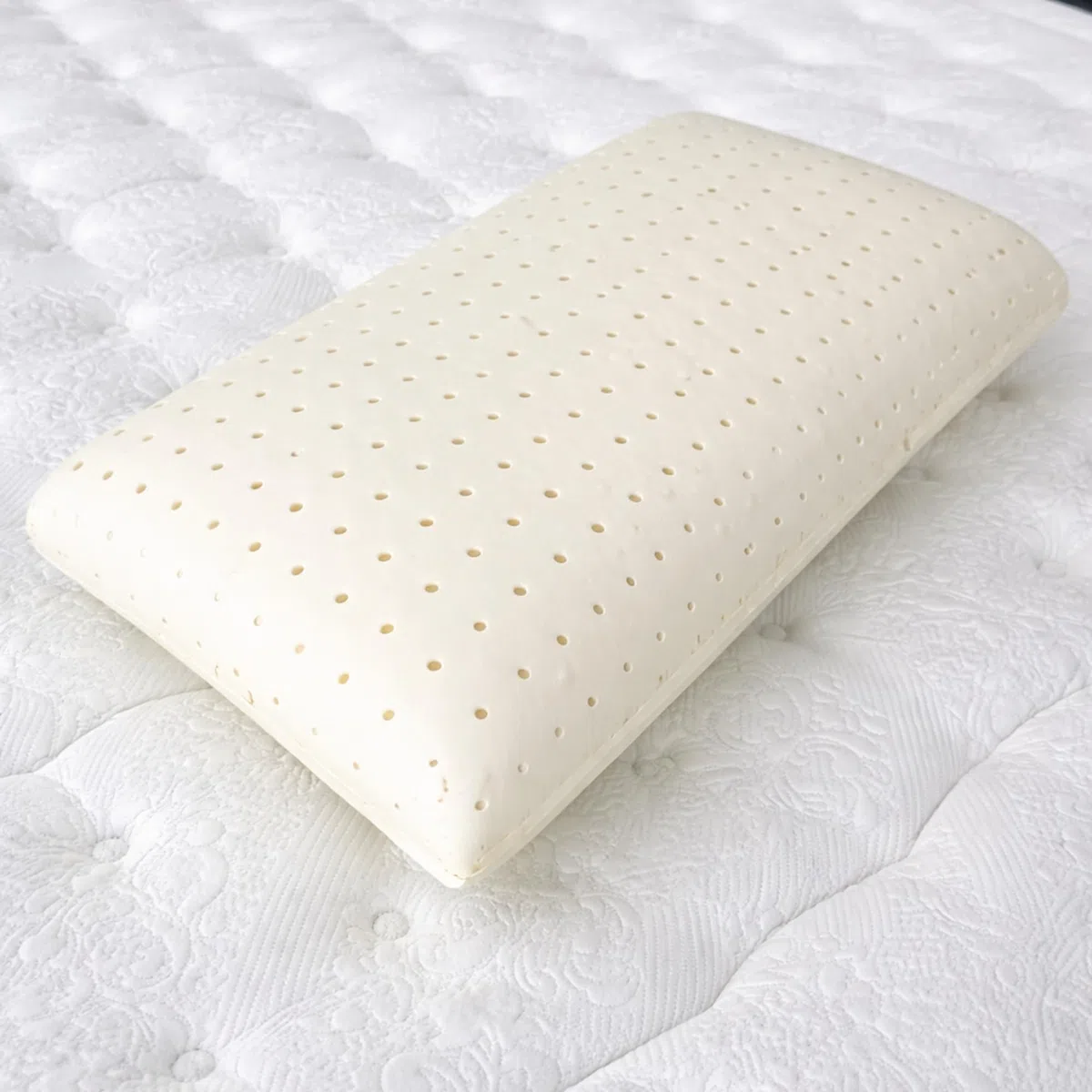 Materassi Russo Coppia Cuscini Memory Foam 40x70 cm, Altezza 13 cm, Guanciali Letto Modello Saponetta Medio Morbidi con Fodera Aloe Vera Sfoderabile, Made in Italy