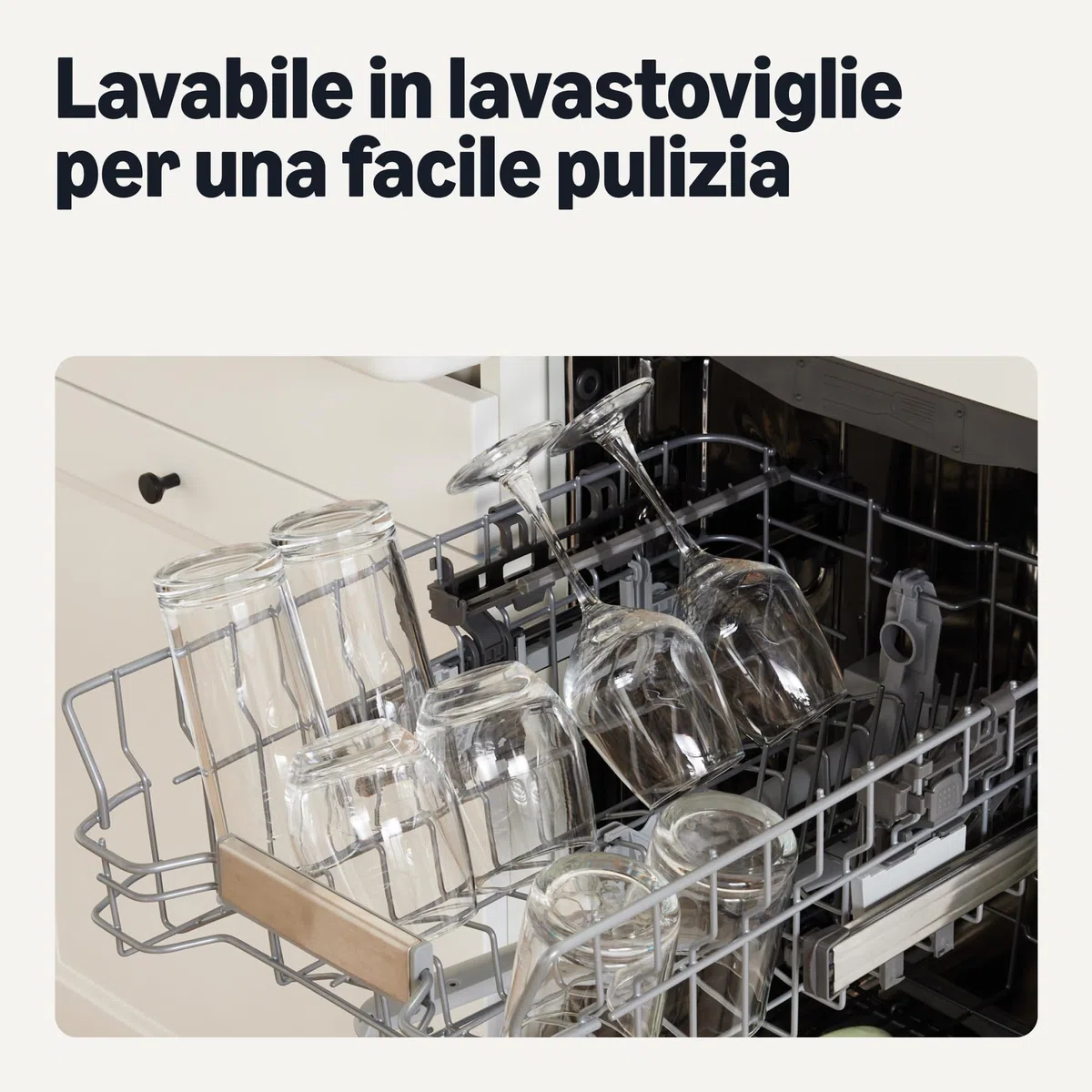 Amazon Basics Bicchieri da Pinta, Set di 6 Pezzi, 473ml, Vetro, Lavabili in Lavastoviglie