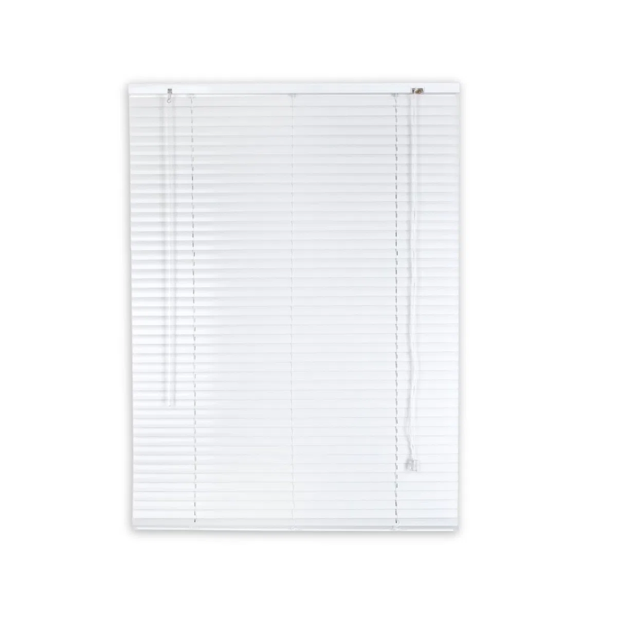 Veneziana Bianca PVC Dimensioni 120 x 160 cm Lamelle Regolabili Privacy Protezione Solare Casa Ufficio