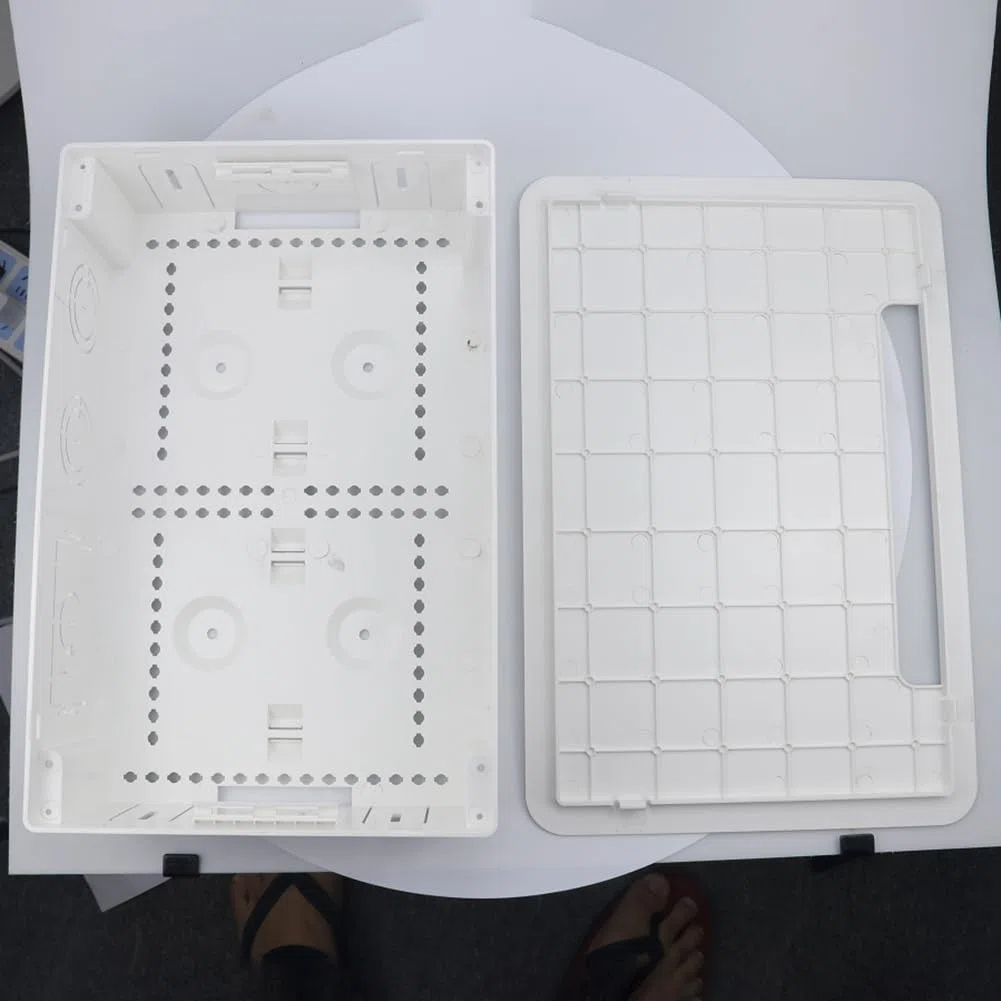 Box Multimediale da Parete per TV da 9 Pollici, Presa TV da Incasso e Contenitore di Rete per/per/Fire/per One Connect