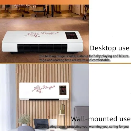 Climafy Condizionatore d'aria a parete da 12000 BTU, mini condizionatore con funzione riscaldamento, raffreddamento silenzioso senza condotti per camera da letto e ufficio, unità portatile autoevapo