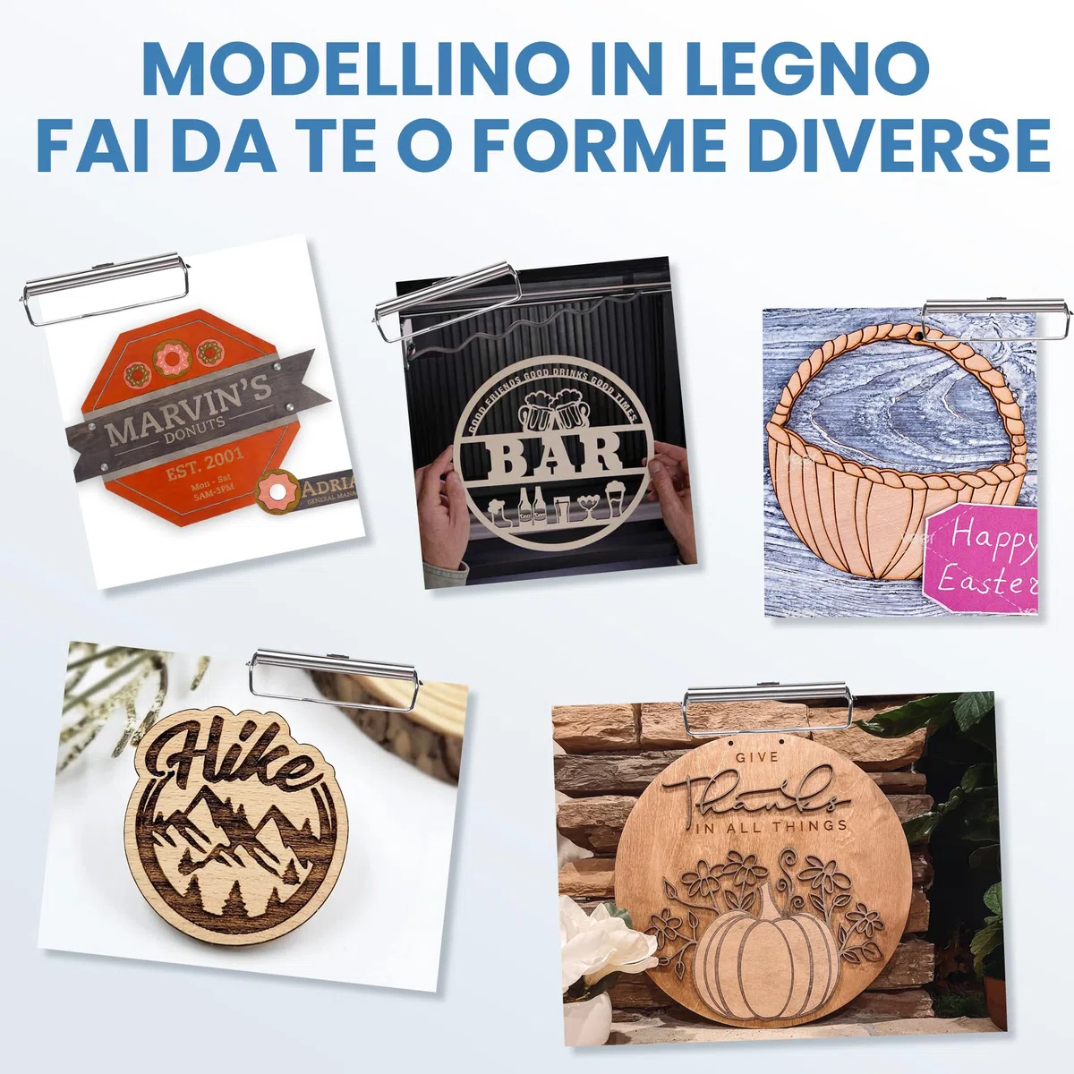 ROBOTIME Fogli di compensato non finiti, 16 pezzi, 300 x 300 x 3 mm, tavola in legno di noce per artigianato, pittura, arte pirografica, decorazione della casa fai da te e kit di modellismo
