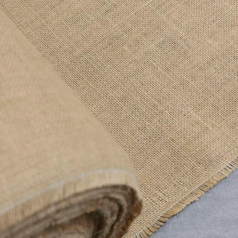 Juta Tessuto Tela Yuta Fibra Naturale 336 GR/m² Decorazioni Casa Rivestimenti Bricolage 150x300 Cm