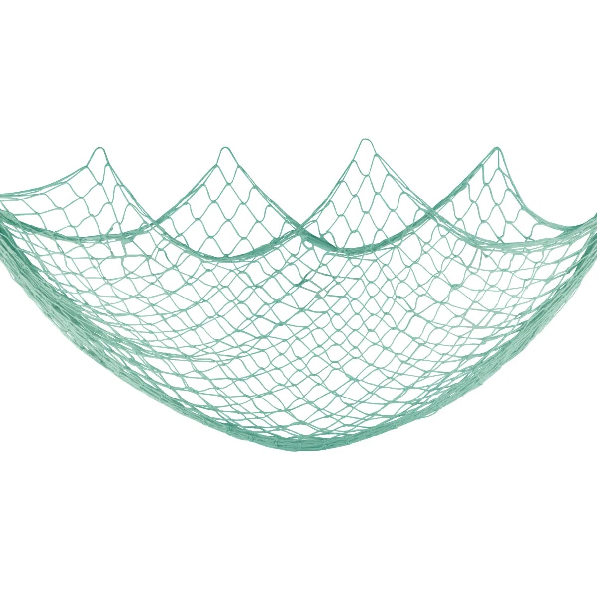 Fangoo 200 CM x 150 CM Rete da pesca con conchiglie Decorazioni a tema da spiaggia per la festa in casa Soggiorno Camera da letto Decorazioni in stile mediterraneo Decorazioni murali (Verde-B)