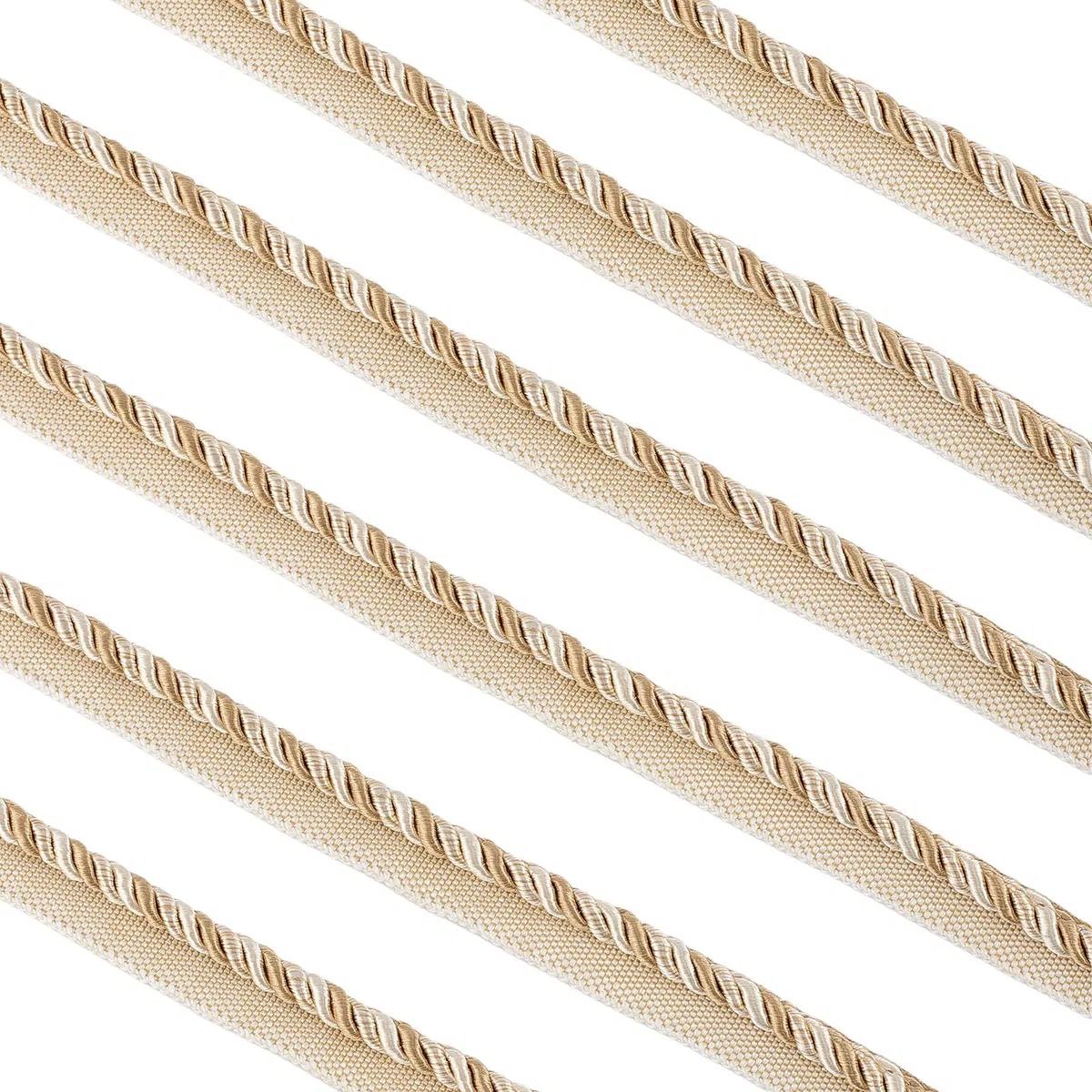 12.5 Yards Cordoncino Ritorto per Labbra, Corda Intrecciata da 0.24 Pollice per Lavori Fai da Te, Corde Intrecciate per Decorazioni Domestiche, Fermatende per Tappezzeria