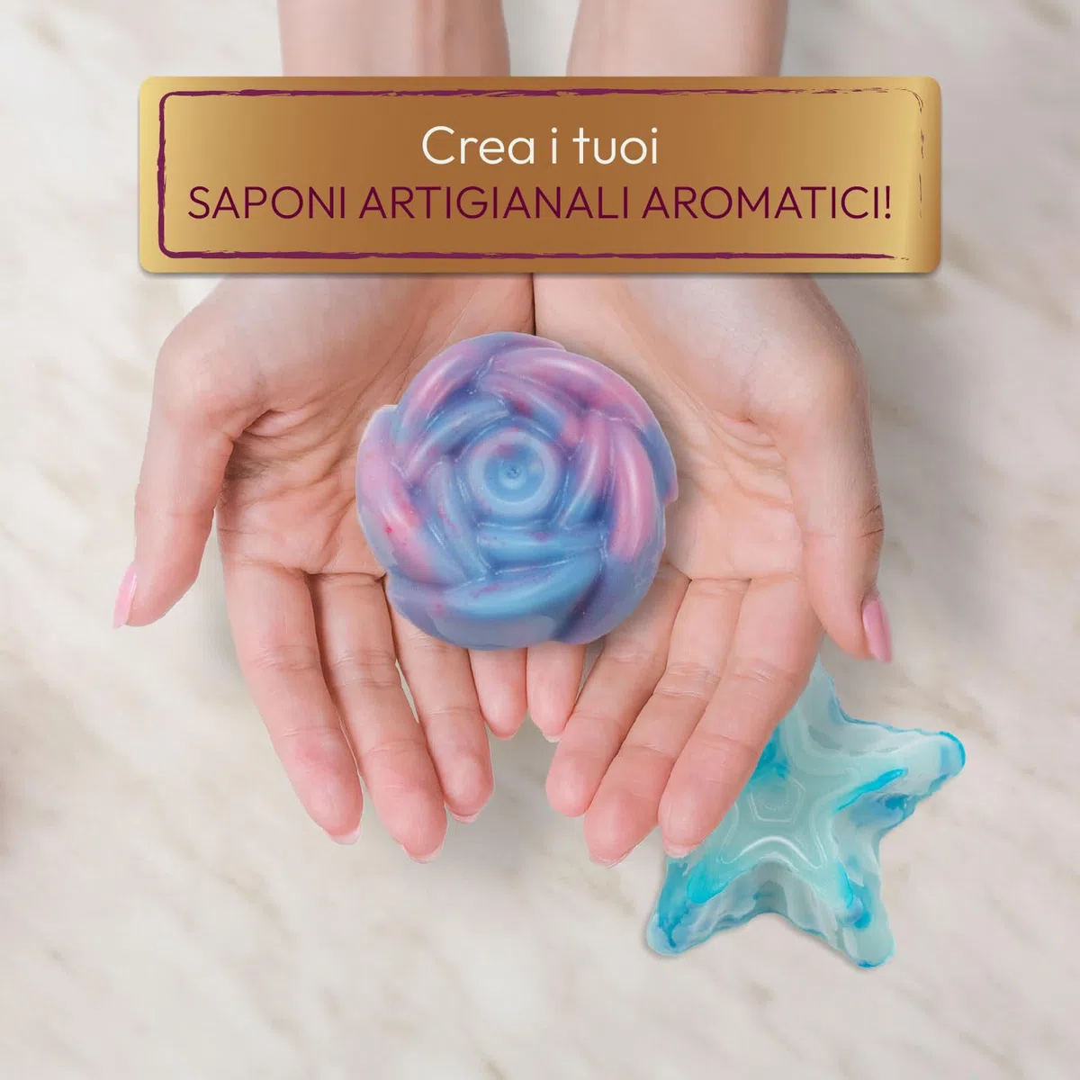 Science4you Kit per la Produzione di Saponi Artigianali - Crea i Tuoi Saponi con questo Kit Artigianale, Crea 3 Diversi Saponi Profumati, Kit di Artigianato Educativo, Regali Artigianali per Adulti