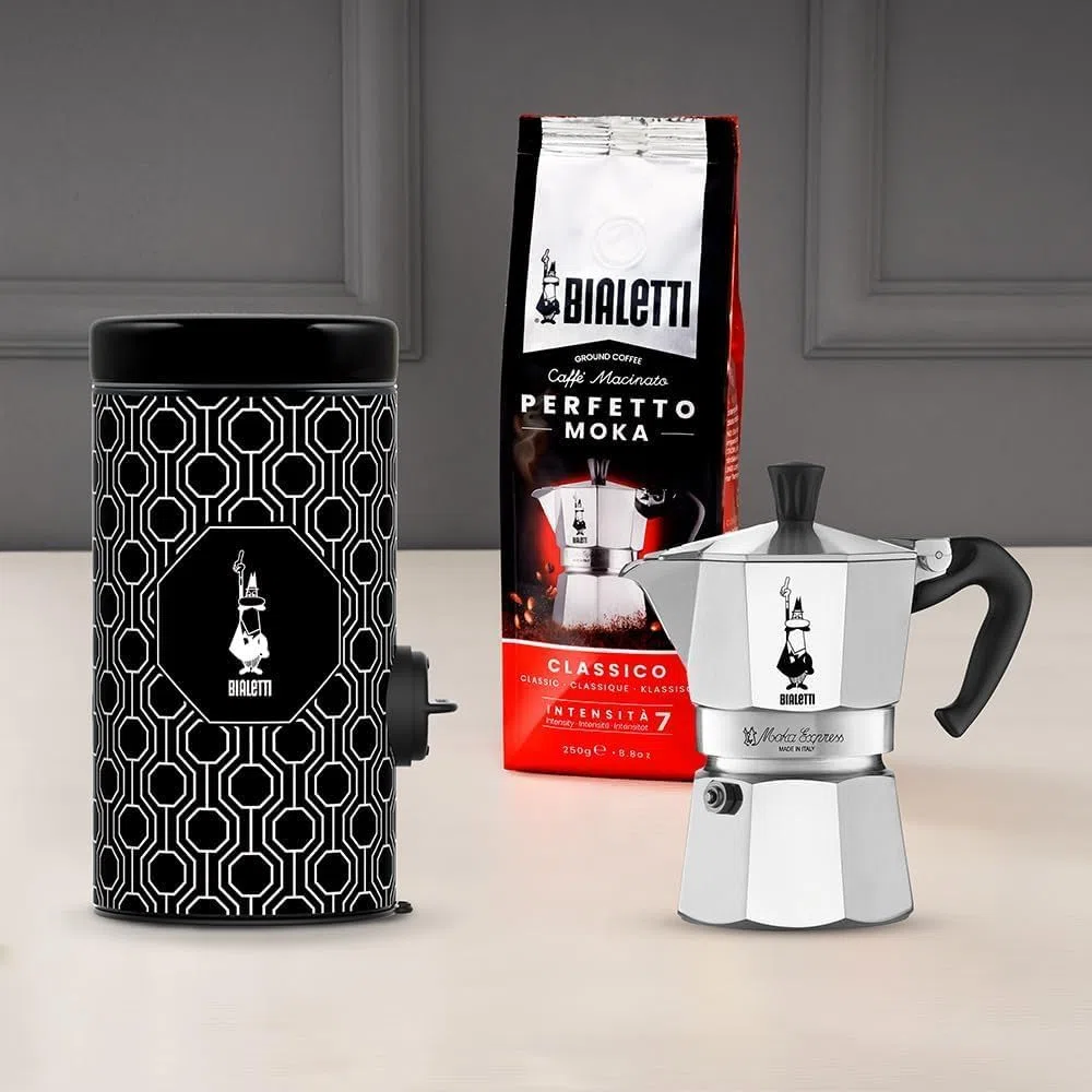 Bialetti Dosacaffè Dosa caffè, Nero E Bianco