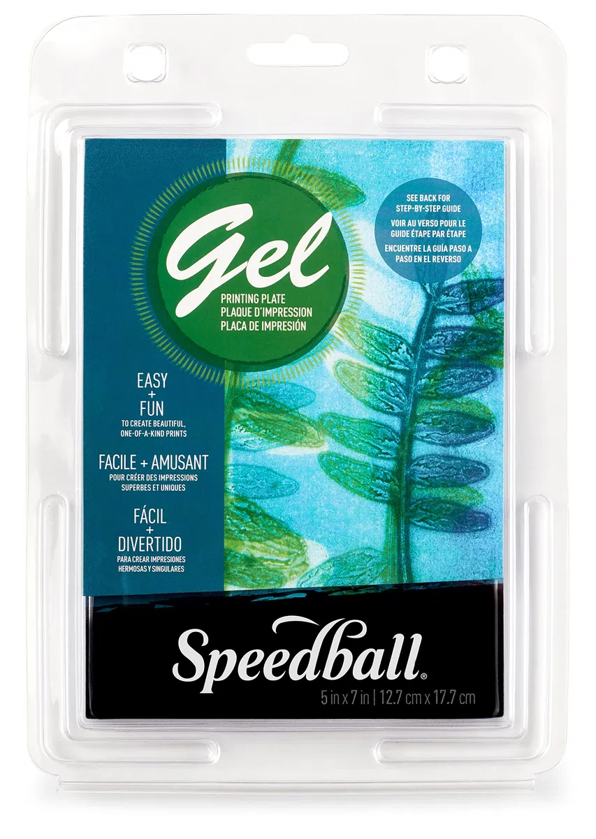 Speedball Gel Printing Plate 5"X7"-