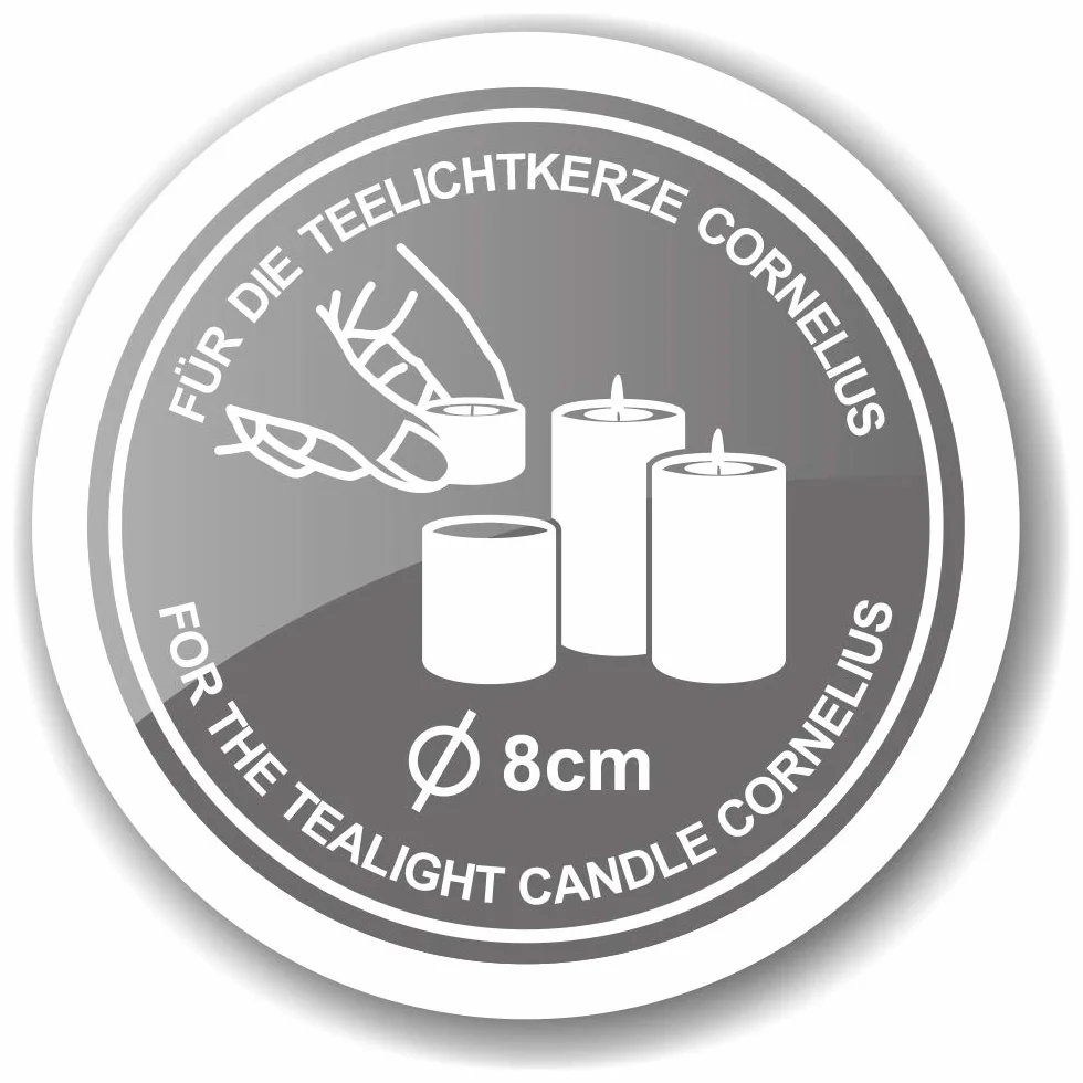 EDZARD 50 candele tealight, bianco, paraffina, bicchiere di plastica trasparente, inodore, durata di combustione circa 8 ore