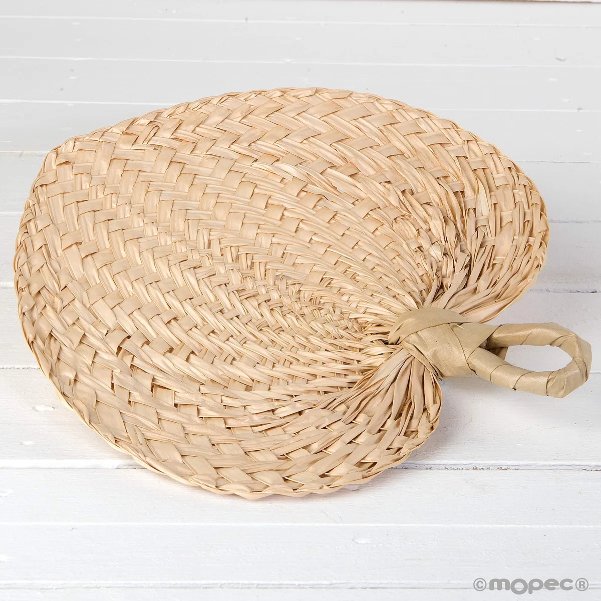 Mopec A571 paipay Pack di ventagli, Foglia di Palma, Naturale, 29x2x30 cm, 5 Pezzi