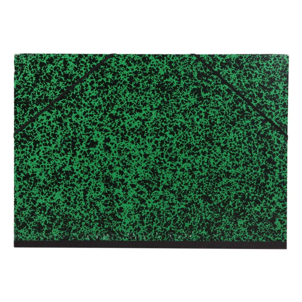 Clairefontaine 93244C - Cartella da Disegno Annonay chiusura con elastico 52x72 cm, Verde