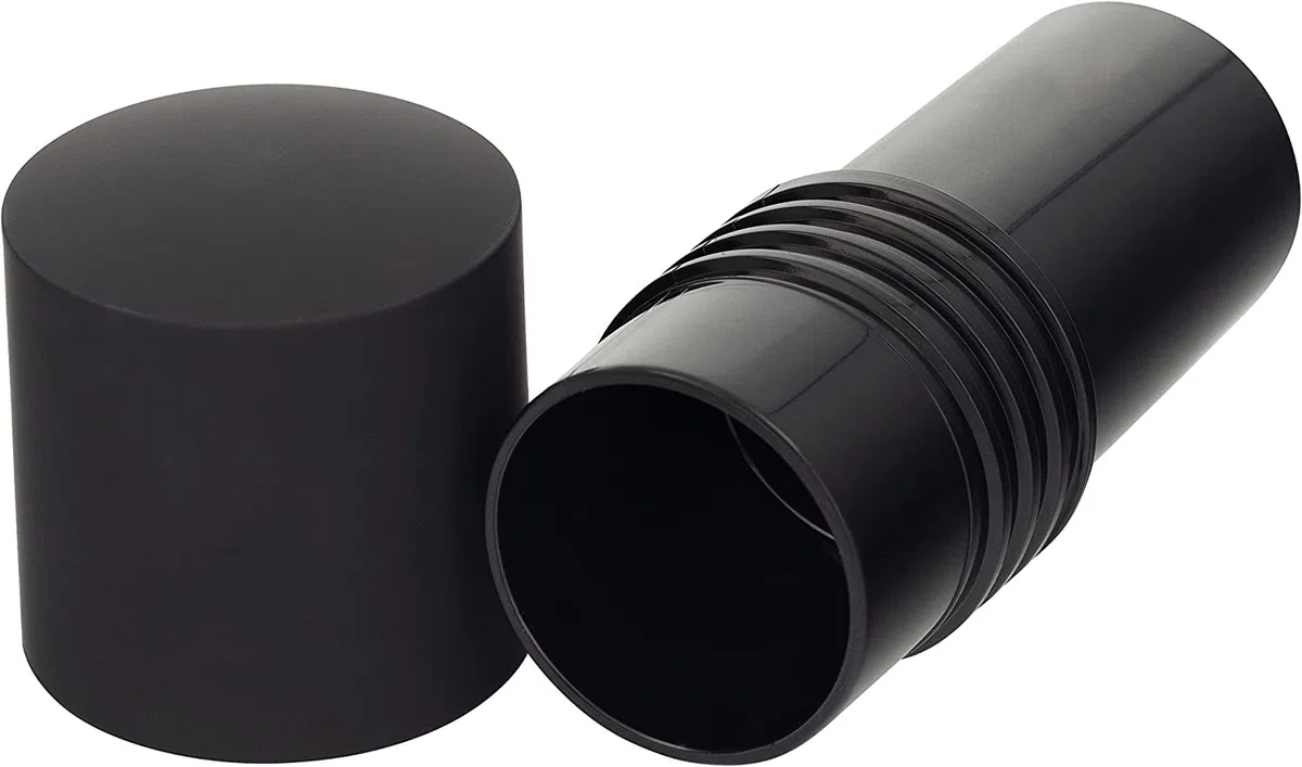 Microplane Macina Spezie Nero per Noci moscate, Cannella e Fave Tonka