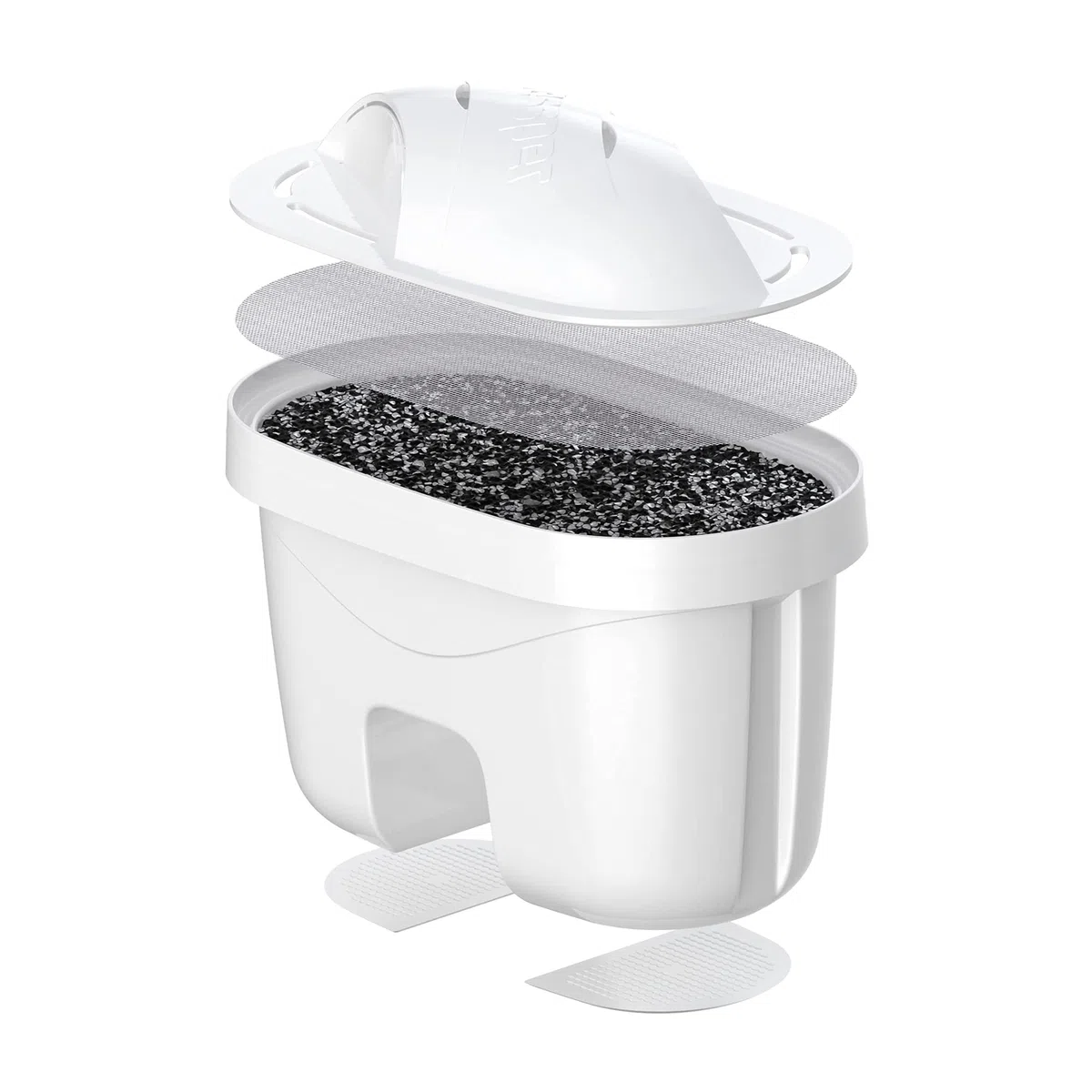Wessper Filtro Acqua Compatibile con Laica Bi-Flux, Brita Maxtra – Cartucce per Caraffa Filtrante – Riduce Calcare, Cloro e Metalli Pesanti – Gusto Puro – 6 Pezzi