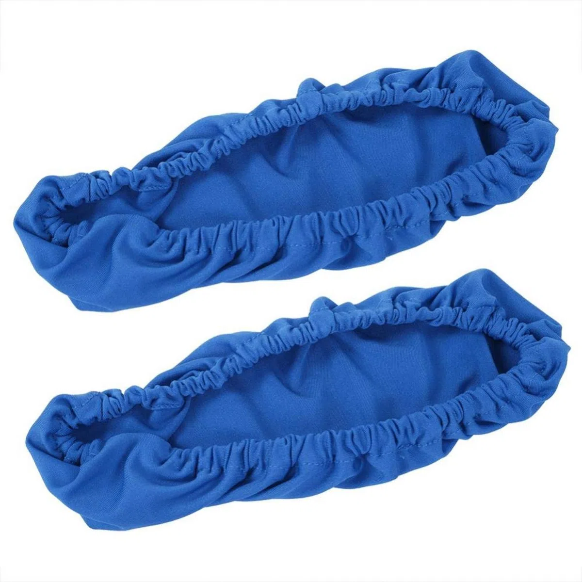Una Coppia Copertura del Bracciolo della Sedia, Copertina Elastica Protezione Antipolvere in Poliestere, Rimovibili Proteggi Braccioli per Sedie per la Maggior Parte delle Sedie da Ufficio (Blu)