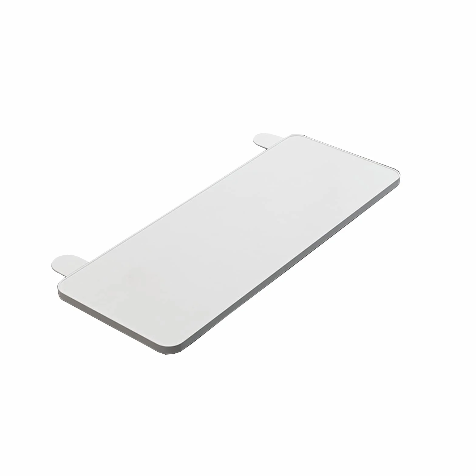 Vassoio Tastiera, Supporto Tastiera, Vassoio di Estensione ergonomico scrivania, Dispositivo Non Perforato, Vassoio cassetto Tastiera sotto la scrivania dell'ufficio (Bianco, 52cm*25cm)