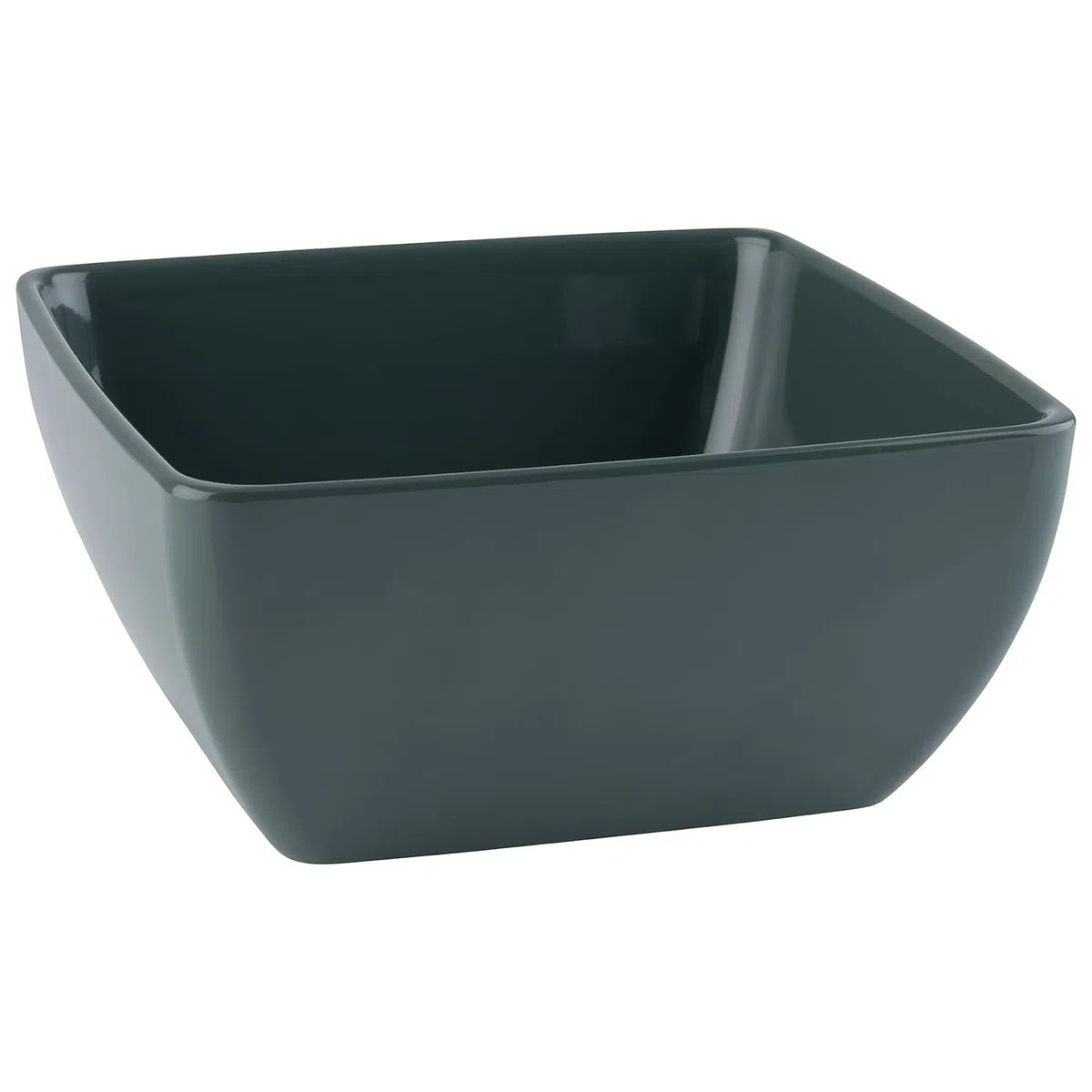 APS 85266 - Ciotola in melamina "PURE COLOR", 19,0 x 19,0 x 9,0 cm, 1,5 litri, verde oliva