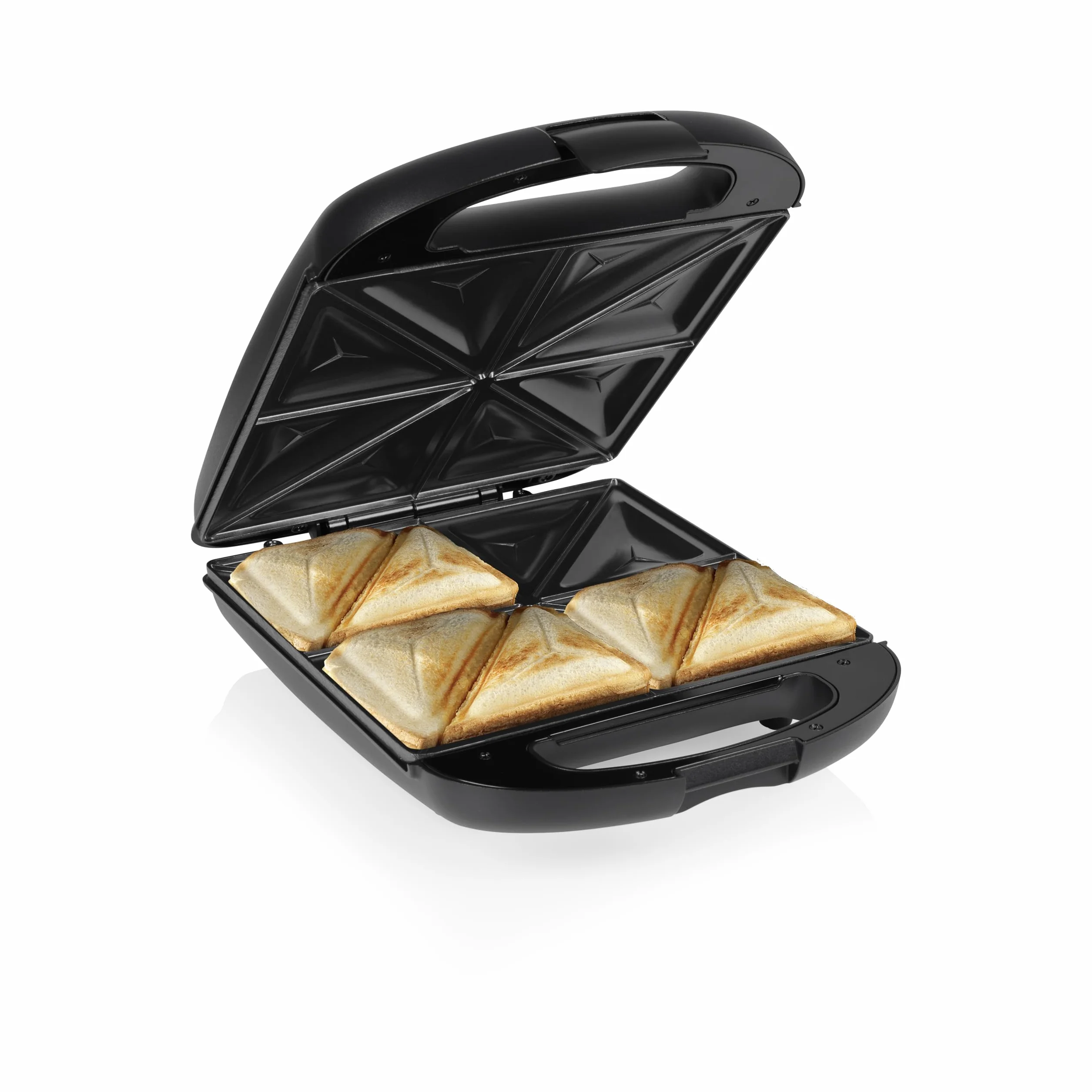 Tristar Sandwich Maker XL - 4 panini alla volta - Rivestimento antiaderente - Protezione da surriscaldamento - Facile da usare - 1500 W - SA-3069