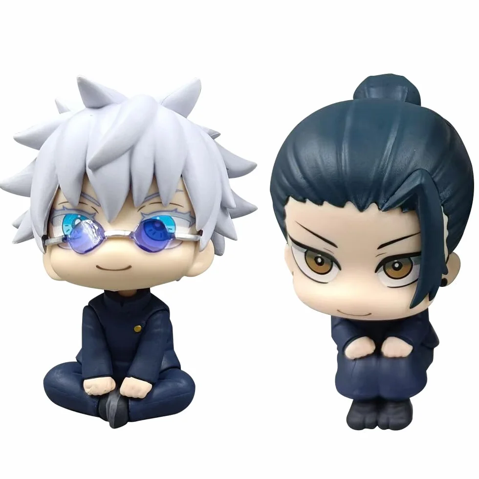 ADDLIVE 2 pezzi Geto Suguru 10 cm personaggi anime Gojo Satoru, figura anime Action Figurine Collectible, statuetta in PVC per desktop ornamenti regalo di compleanno per fan degli anime