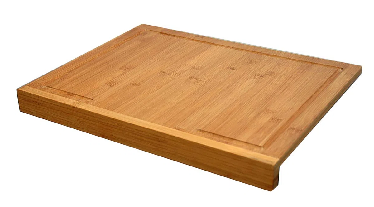 Tagliere da Cucina in Legno Bambu' 45x35 cm per tagliare tritare verdure salumi