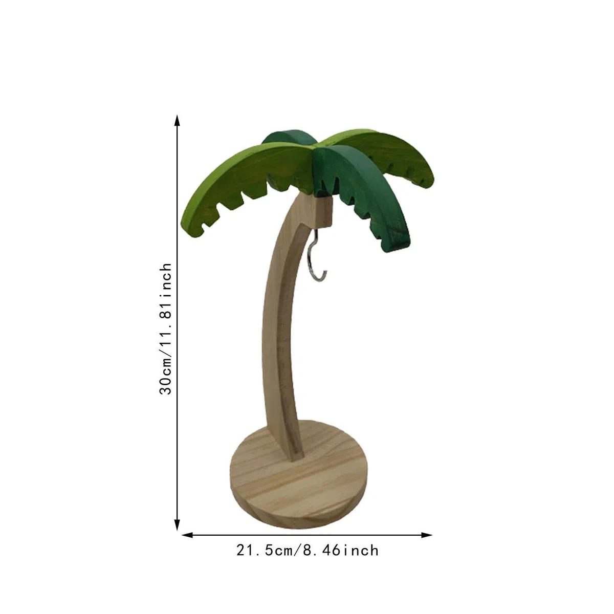 Gralara Supporto per Appendere Banane, Organizer per riporre, Accessori da Cucina, Gancio per Appendere Banane, Supporto per Banane da Fattoria per