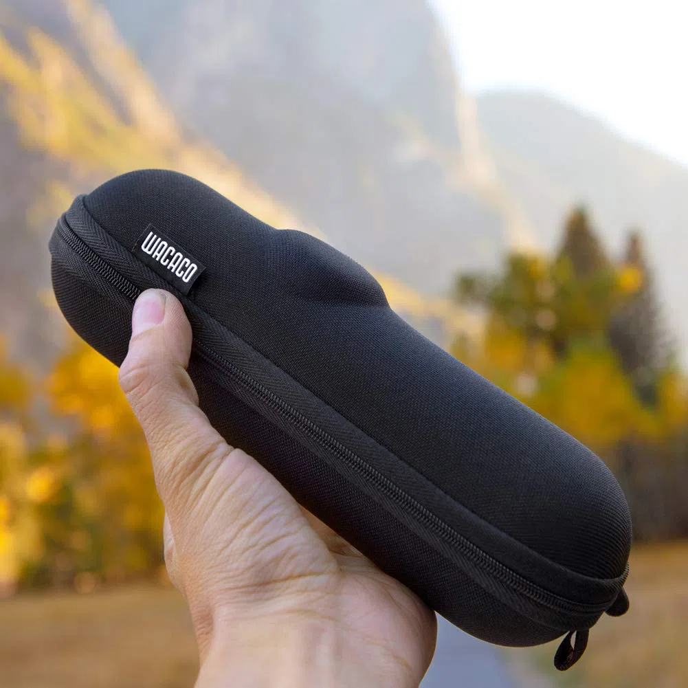WACACO Nanopresso L-Case, Custodia Protettiva che si adatta Nanopresso con l'anello Adattatore e il Grande Serbatoio dell'acqua di Barista Kit Insieme, Grande Dimensione