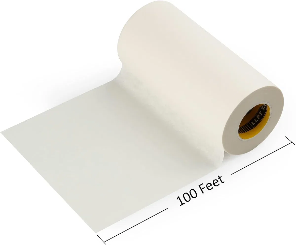 LLPT Nastro di trasferimento per vinile 305mm x 30 m, in vinile facilmente senza bolle, efficace per taglierine artigianali, decalcomanie in vetro, finestre, porte e progetti fai da te (TT1200P)