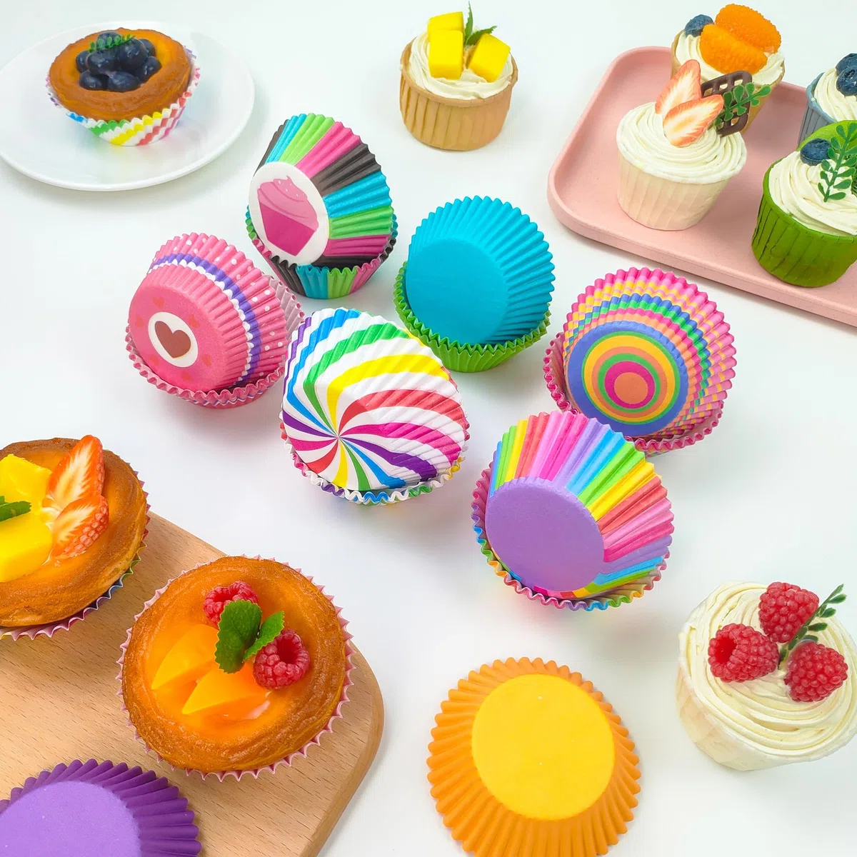 Piatto Girevole per Torte, Kit Pasticceria, Kit Pasticceria Professionale, Set Pasticceria, Pasticceria Accessori, Accessori Pasticceria, Bocchette Sac a Poche Professionali (255 Pezzi)