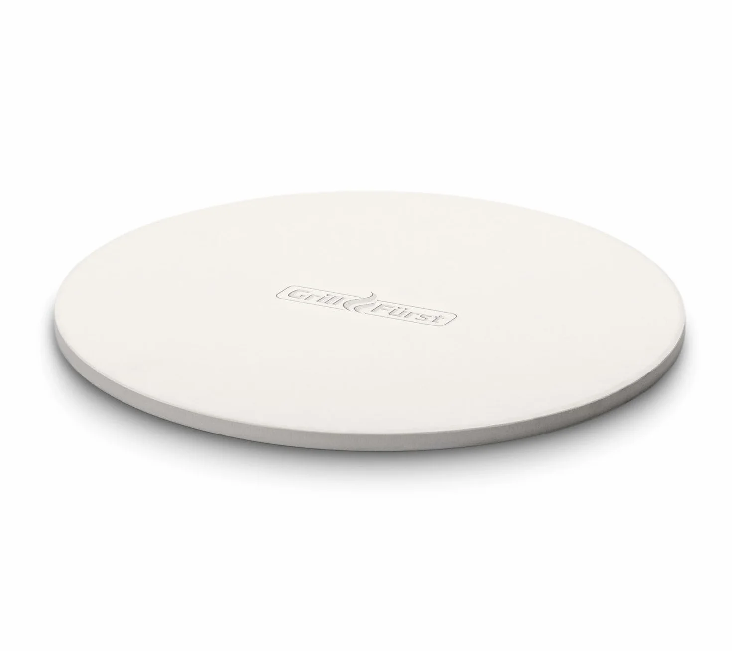 Grillfürst Pietra per Pizza Rotonda in Cordierite - Piastra per Pizza per Grill e Forno, Pietra da Forno a Riscaldamento rapido per pizze croccanti, Ø 33 cm