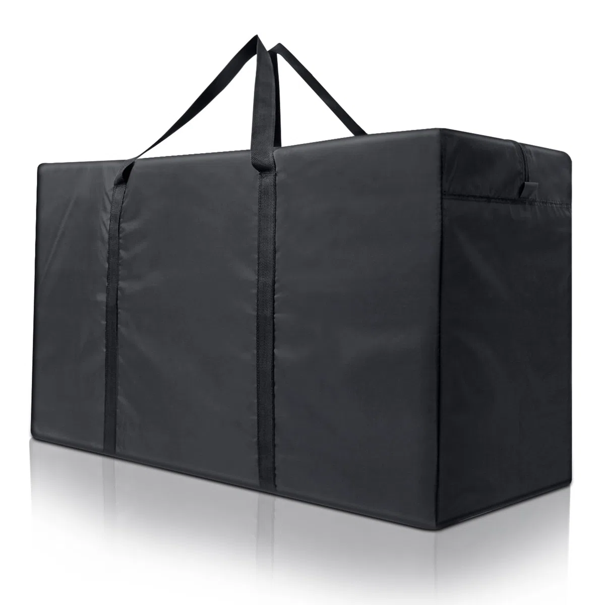 Cozary 180L Borsa di Stoccaggio, 600D Oxford Borsa per Cuscini da Giardino con Maniglia, per Biancheria da Letto Materassi Coperte Trapunte e Cuscini - 100x55x33 CM, Nero