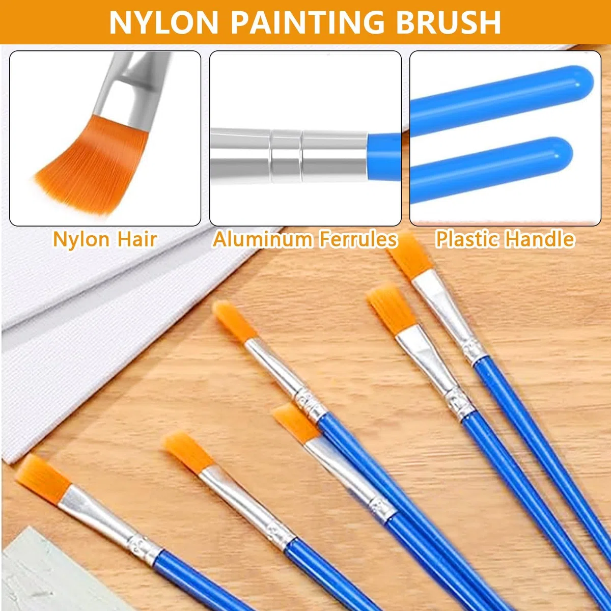 Set di 60 mini cavalletto con tela, set di cornici triangolari, decorazione in legno, accessori da pittura fai da te per principianti e hobby