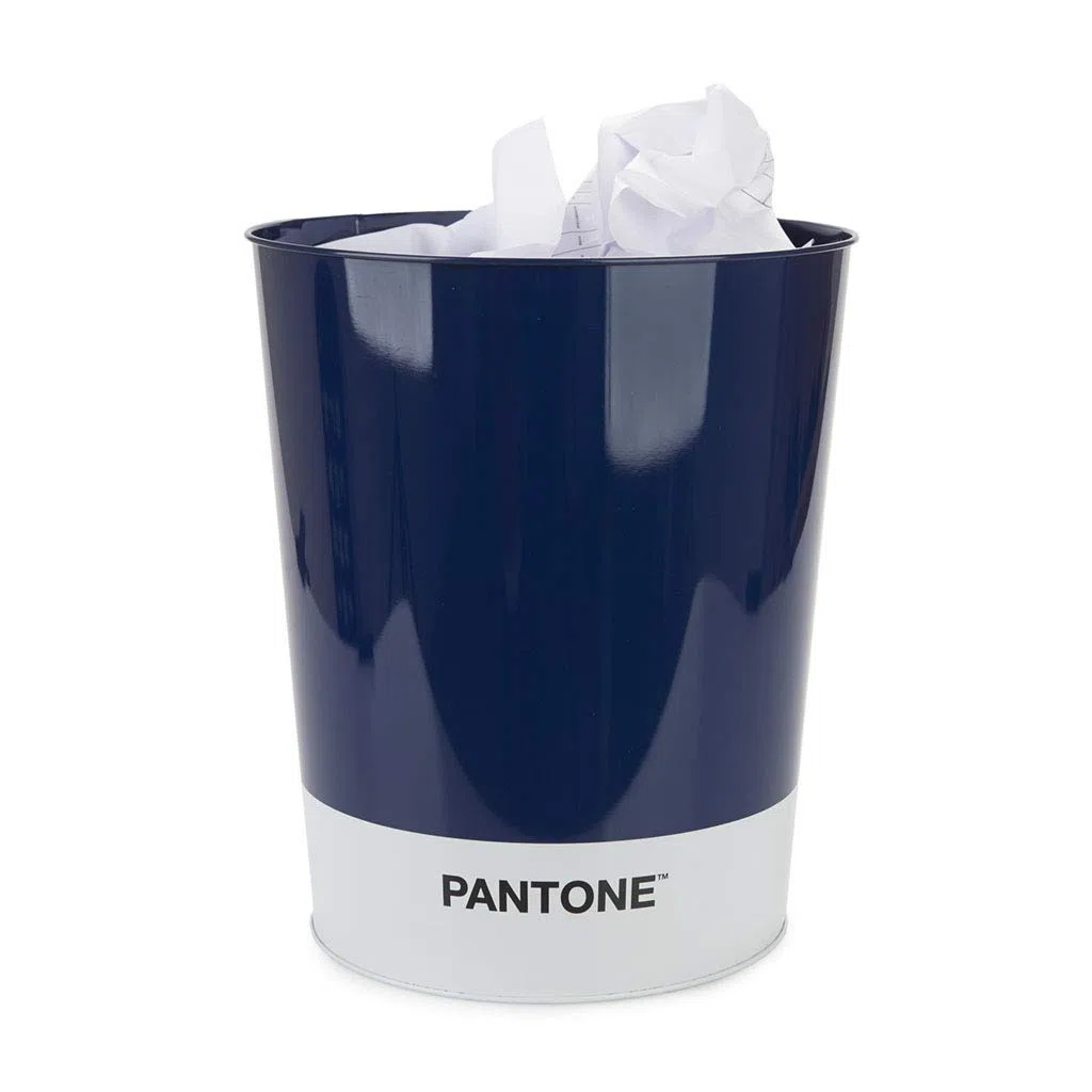 Balvi Cestino Carta Pantone Colore Blu Bidone per Il Riciclaggio per L'Ufficio e la casa Prodotti di