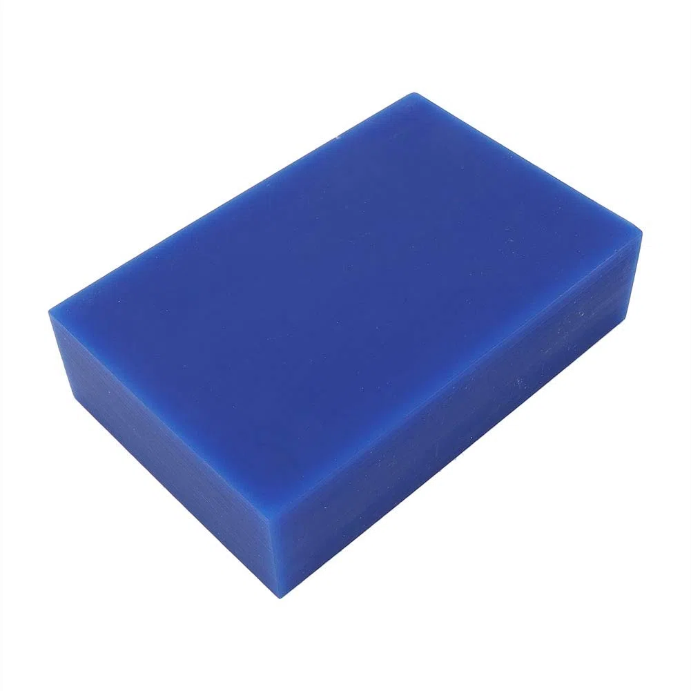 Blocco di cera blu per intaglio di gioielli, strumento professionale per la creazione di gioielli, accessorio in cera di paraffina atossica per intaglio con texture liscia, ideale (Blu)