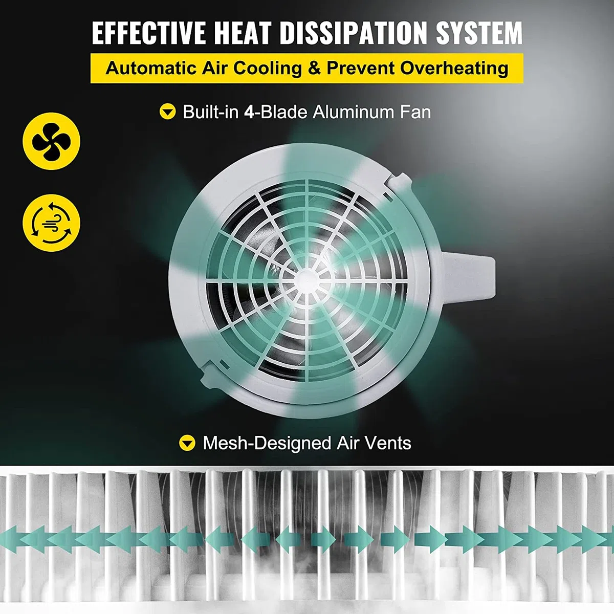VEVOR Distillatore d'acqua 750 W,Distillatore in acciaio inox 4 L,Distillatore d'acqua per laboratori/ospedali/cliniche dentali/uffici/case/viaggi