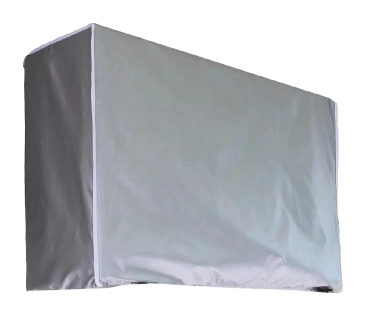 Coperture per condizionatori da esterno, Copertura for condizionatore d'aria in tessuto Oxford bianco argento, dimensioni multiple(80x30x57cm)