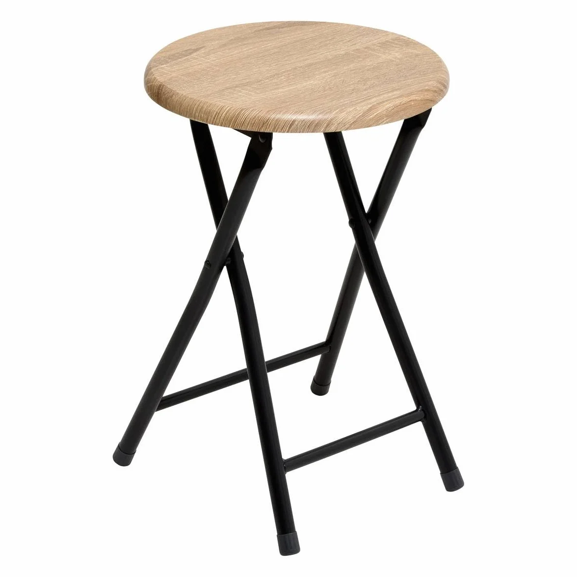 5five - sgabelli pieghevoli effetto legno naturale