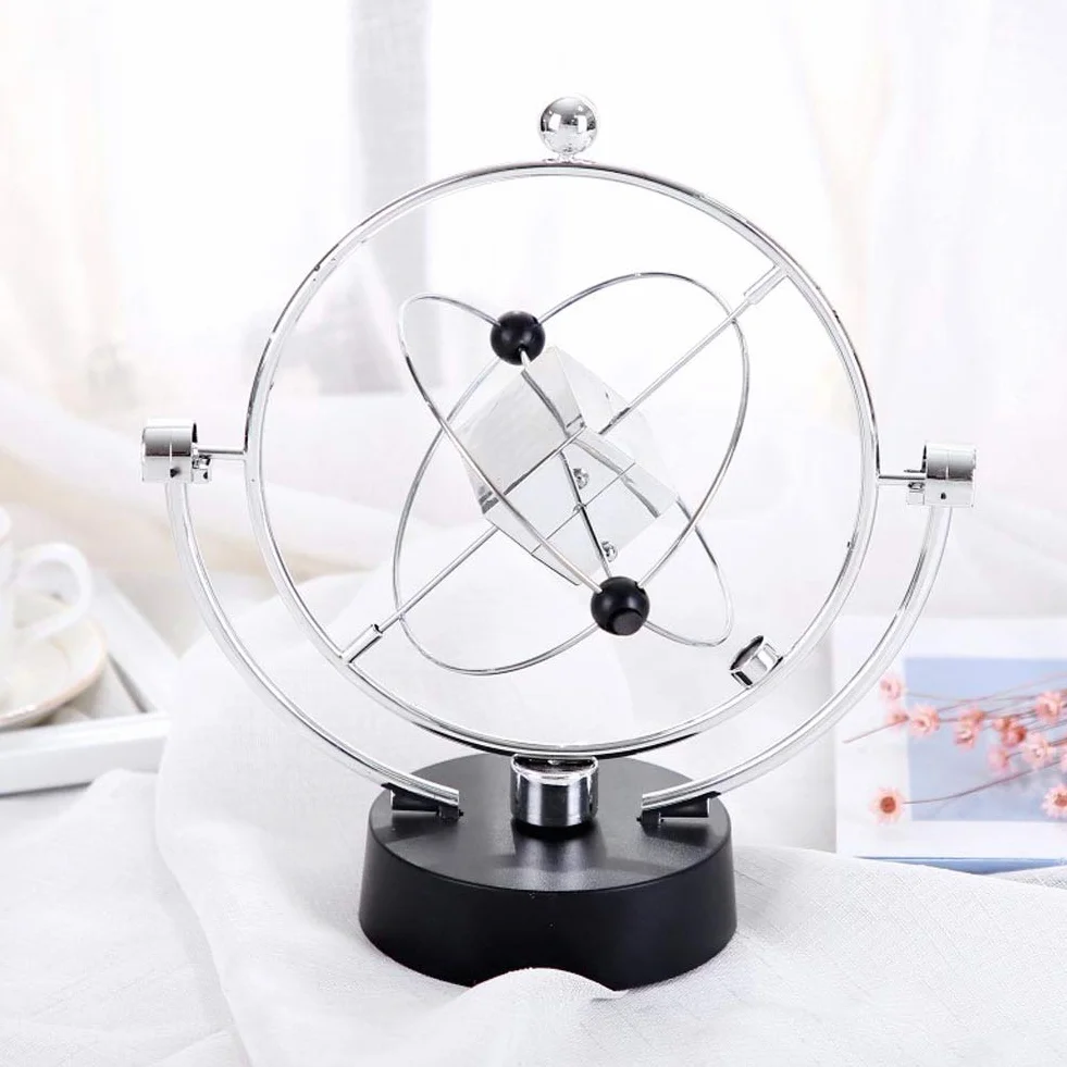 Raguso Newton Orologio da polso per casa, ufficio, con pendolo, Newton, perpetual movimento macchina, pendolo di Newton, palla da ufficio, decorazione per macchina a movimento perpetuo
