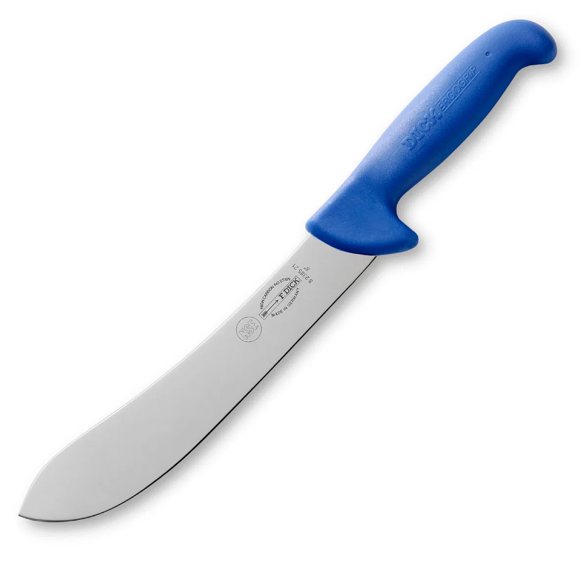 F. DICK Coltello per ceppi ErgoGrip (Coltello con lama 21 cm, acciaio inossidabile X55CrMo14, 56° HRC) 82 385 211