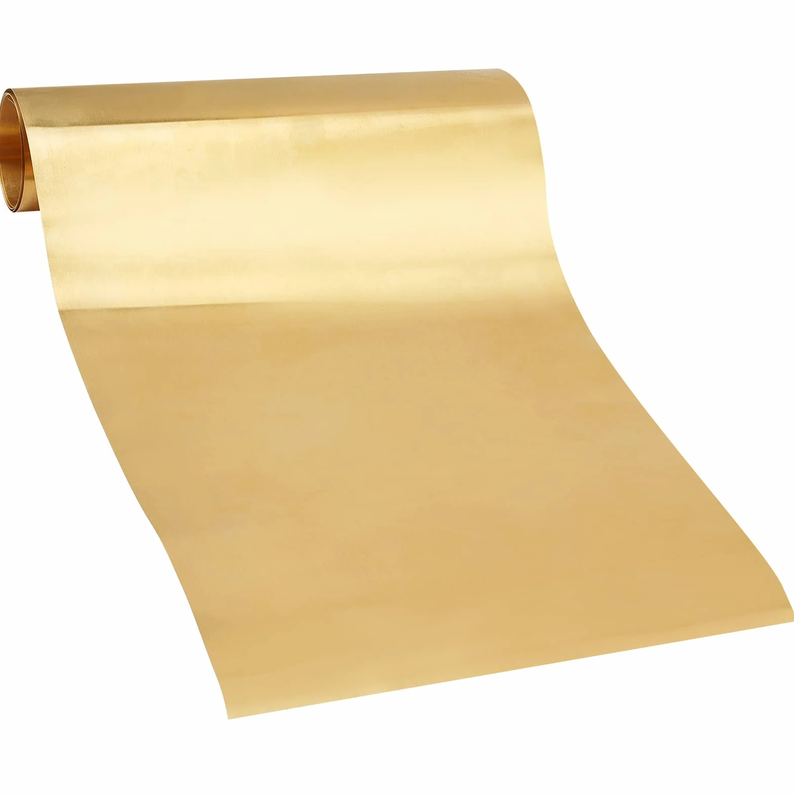 GORGECRAFT 1 M 200 mm di Larghezza Lamiera di Lamiera di Rame Lamiera di Ottone Spessore 0.1 mm per Saldatura e Brasatura Forniture per La Lavorazione Dei per La Creazione di Gioielli, Oro
